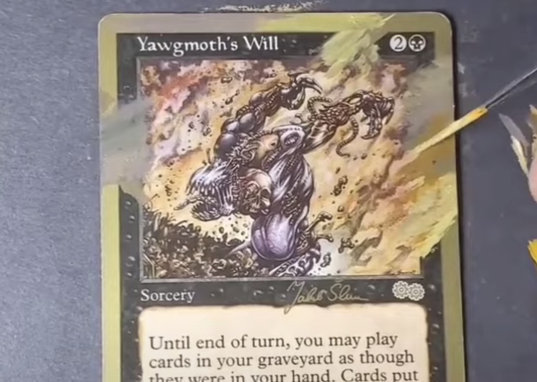 最大の過ち！「ヨーグモスの意志」拡張アートメイキング【mtg動画