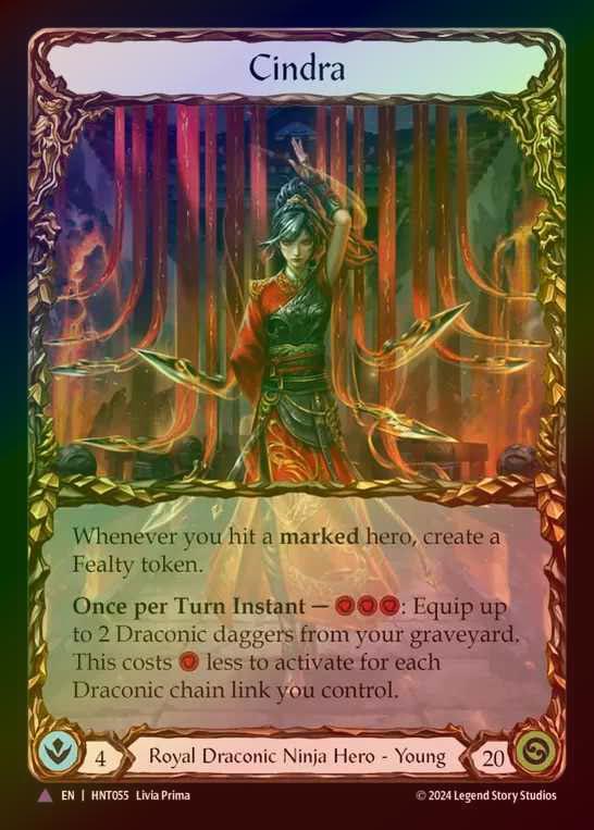 fab 血飛沫の戦装束 RF JP flesh and blood JP】《Rainbow Foil》[暗殺