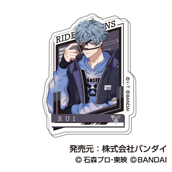 ハセ・プロ｜ライドカメンズ ダイカットアクリルバッジ Vol.2