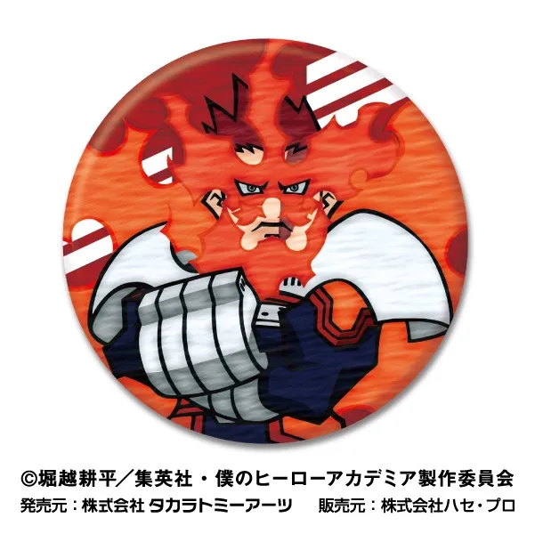 ハセ・プロ｜僕のヒーローアカデミア 刺繍CANバッジ Vol.5