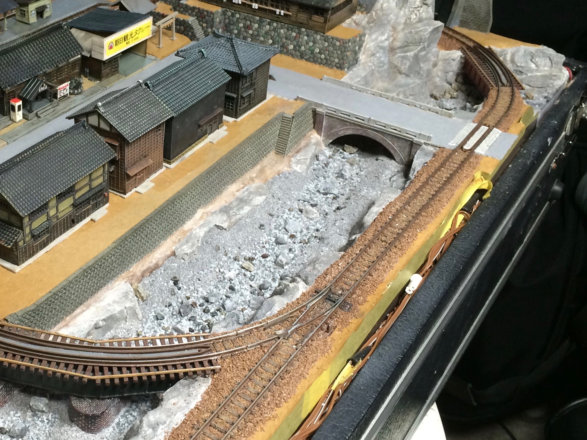 Nゲージ・ミニジオラマ 夏の旅〜渓流を渡る【商談品】 Nゲージ・ミニ