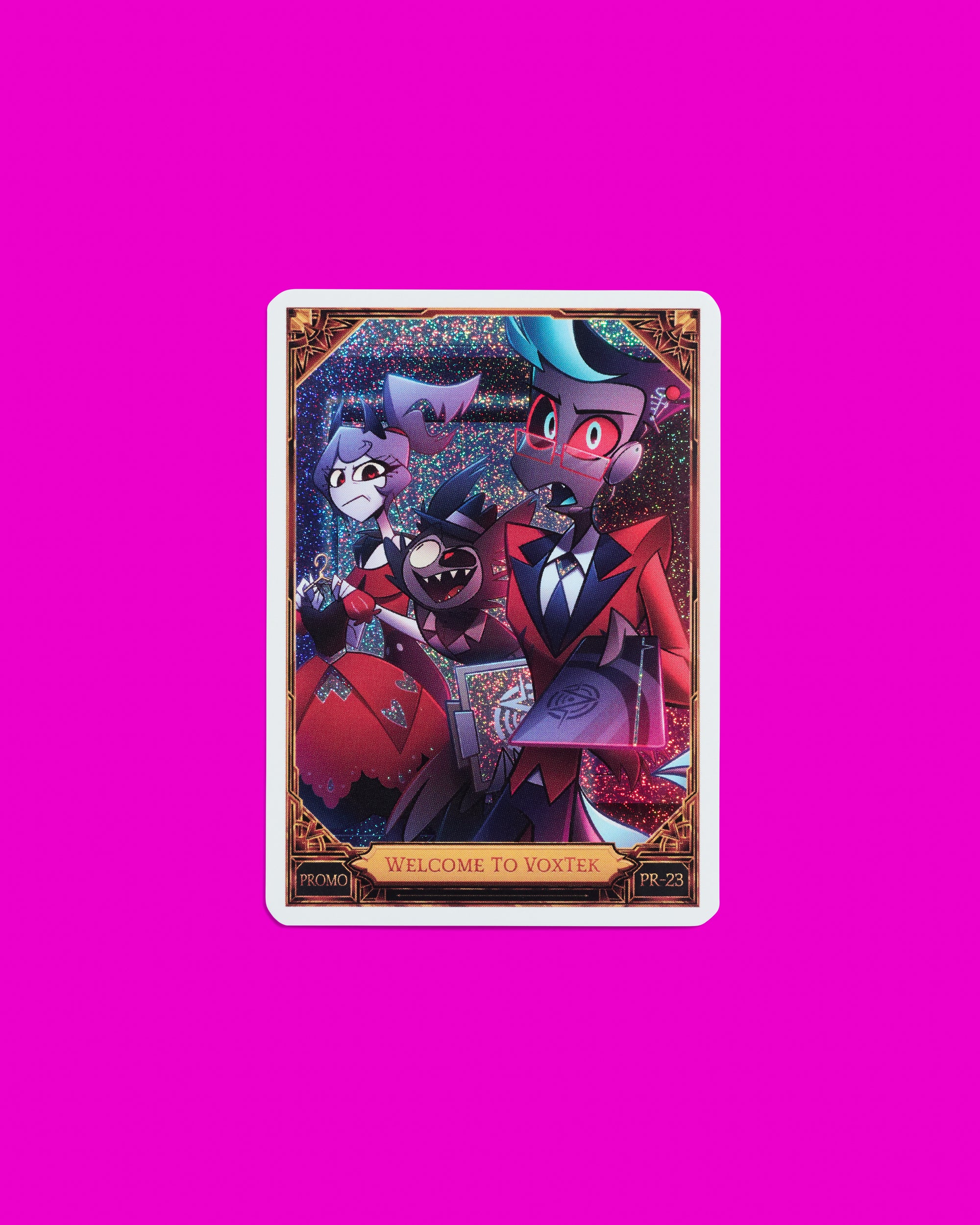 Hazbin Hotel Trading Cards Welcome To VoxTek Promo Card (PR-23