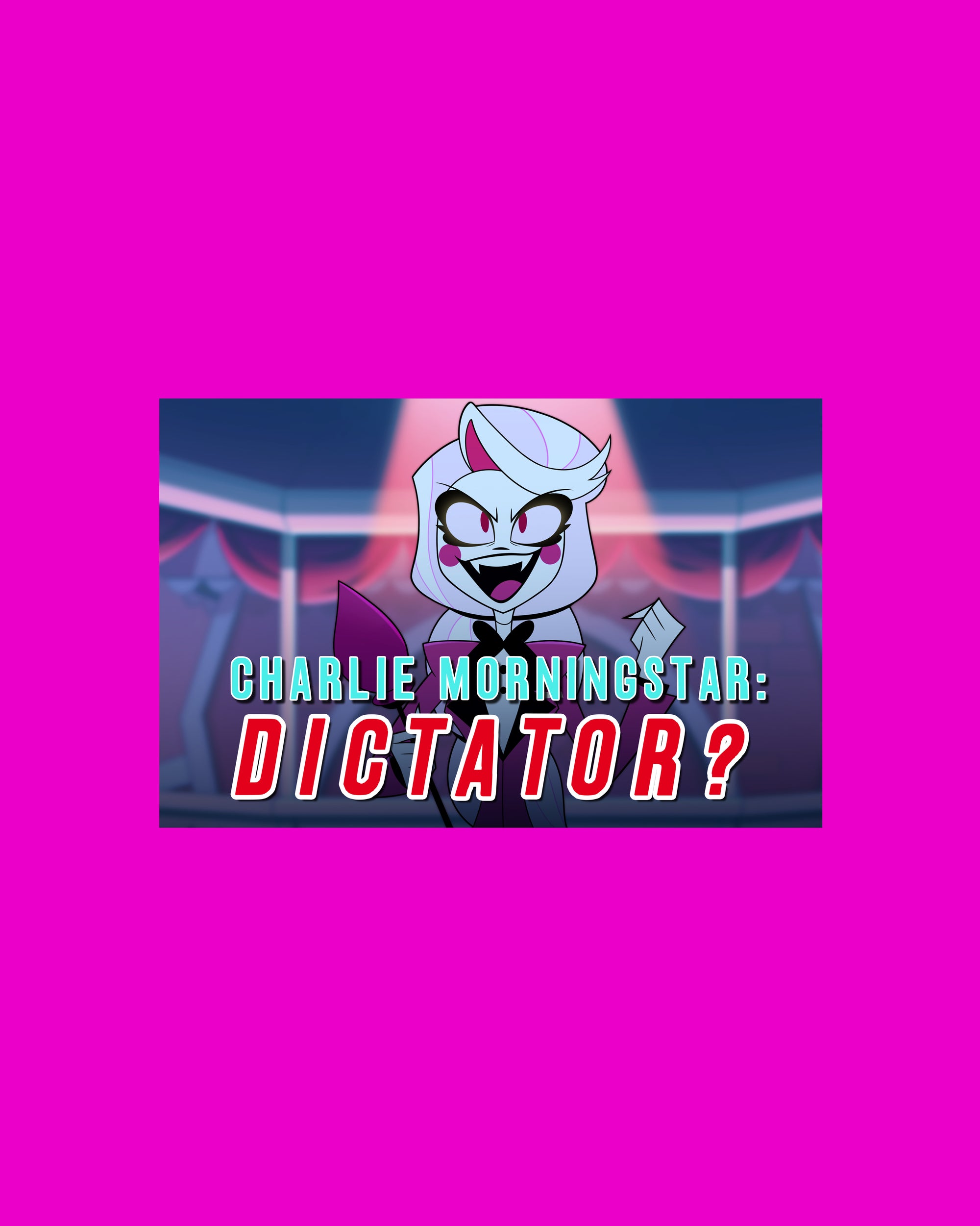 Charlie Morningstar: Dictator?
