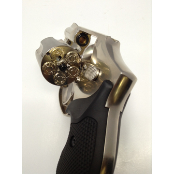 タナカワークス S&W M40 センチニアル ABS ニッケル/シルバー 2インチ