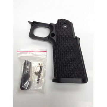 BWC ディンプル グリップ 東京マルイ ハイキャパ 用 ブラック｜Grip