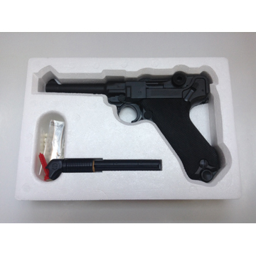 タナカワークス ルガー P08 4インチ R-Type HW ブラック ガスガン ガス