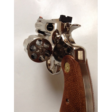 タナカワークス コルトパイソン R-model ニッケル/シルバー 3インチ