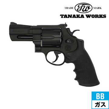 タナカワークス S&W M29 PC フラットサイド Ver.3 HW ブラック 3インチ