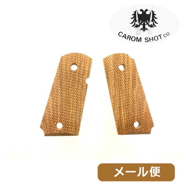 キャロムショット 木製グリップ 東京マルイ デトニクス 用 紫檀
