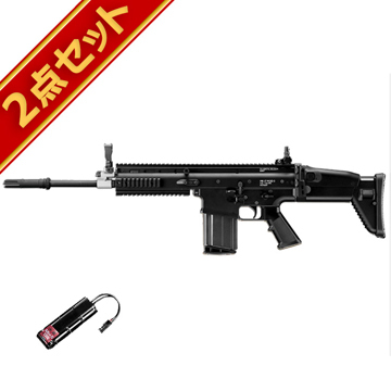 バッテリーセット 東京マルイ SCAR-H ブラック 次世代電動ガン｜次世代