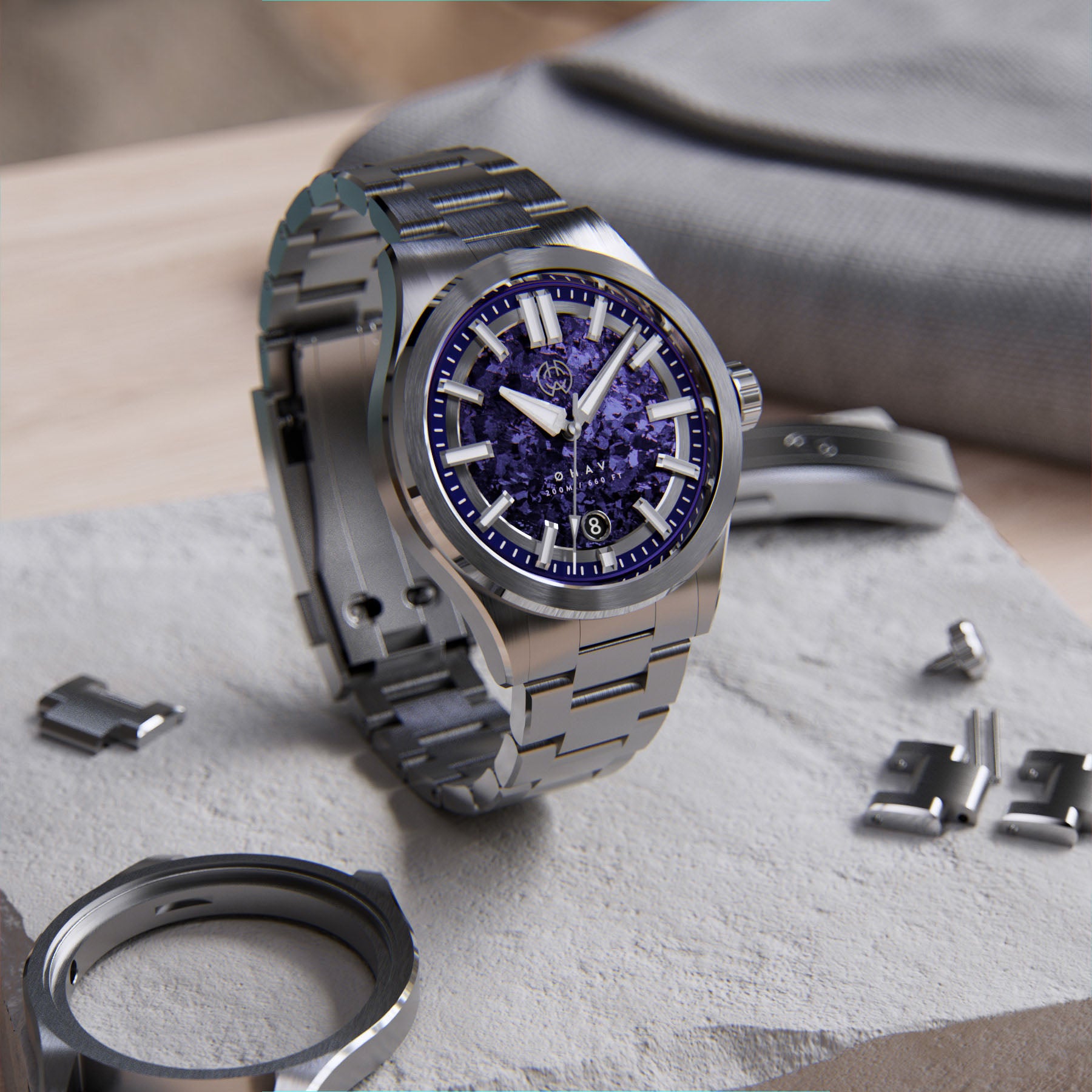 Øhav - Prism Purple Titanium – Henry Archer Denmark