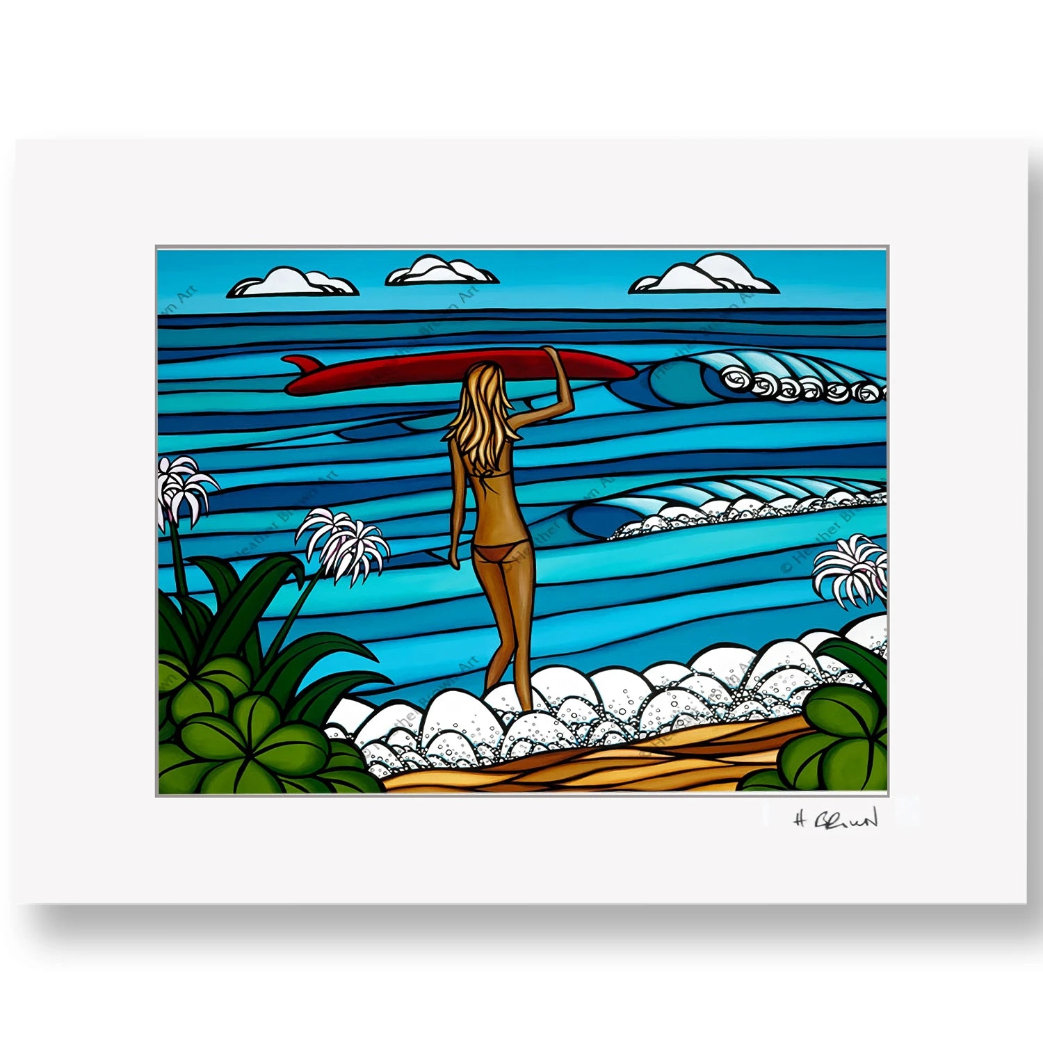 Matted Prints / 16×20 inch – HeatherBrown