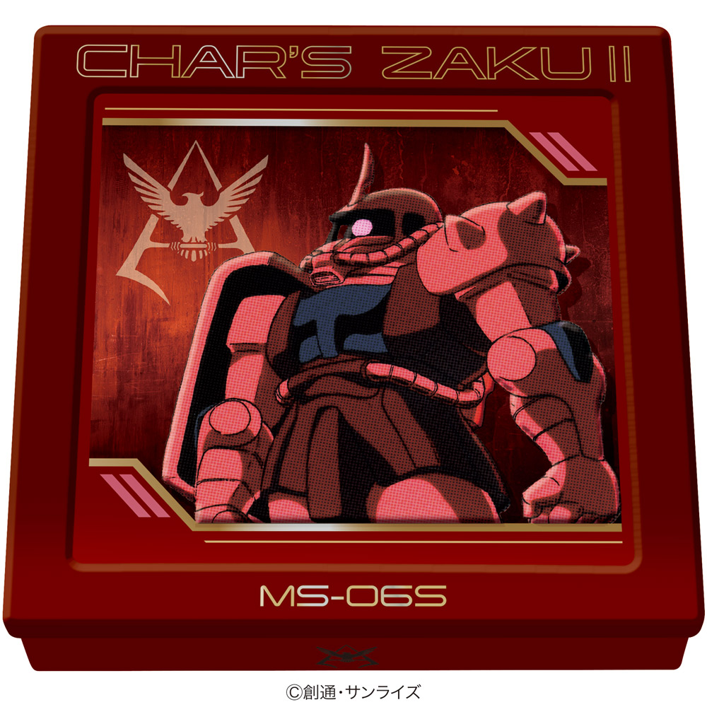 赤い彗星シャアアソートチョコ缶 - 株式会社ハート