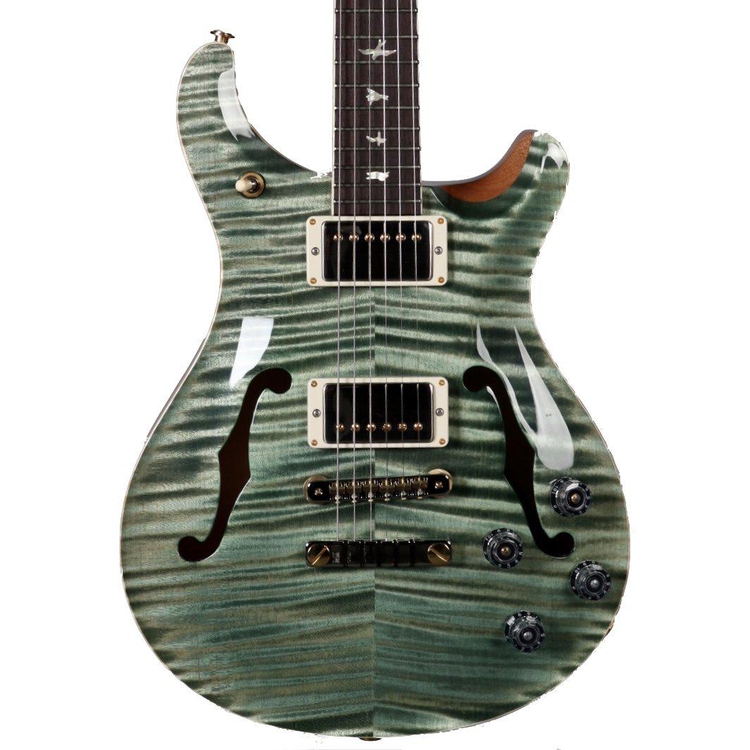 PRS McCarty 594 Hollowbody Trampas Green 10 Top - Heartbreaker Guitars