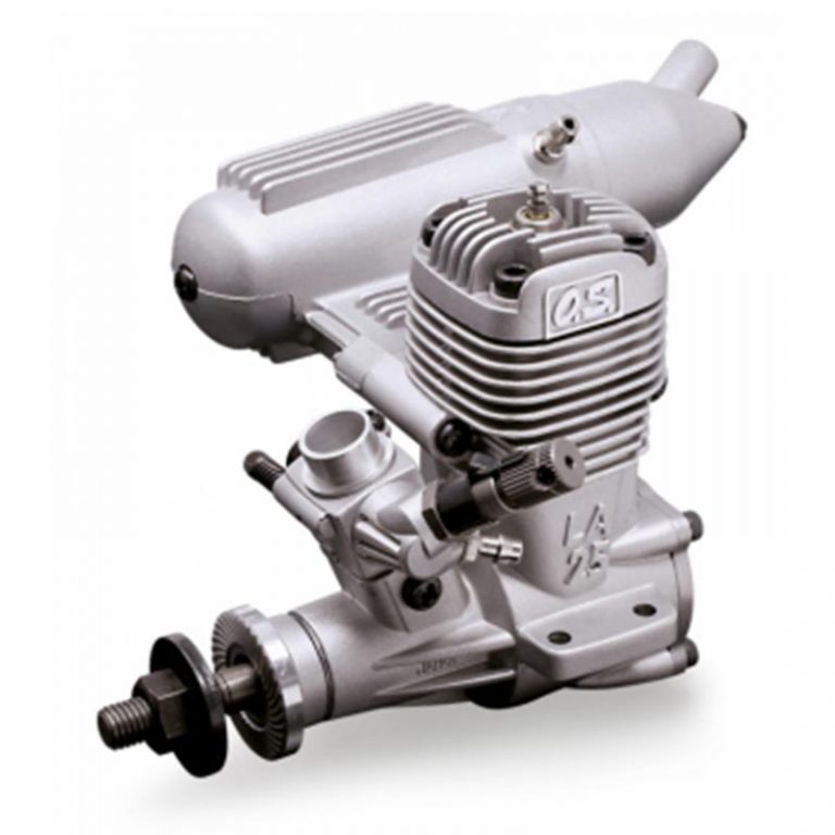 O.S. MAX 61FX w/E-4010 Silencer - Heliland.com