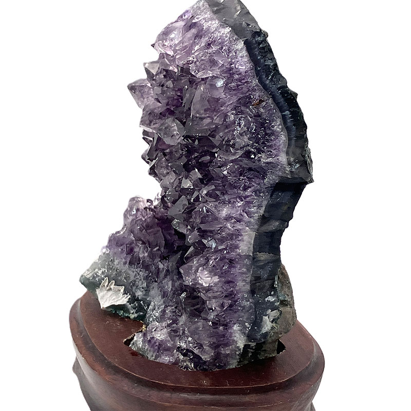 アメジスト台付 約1300g No,3626｜原石 | 天然石・パワーストーンの卸