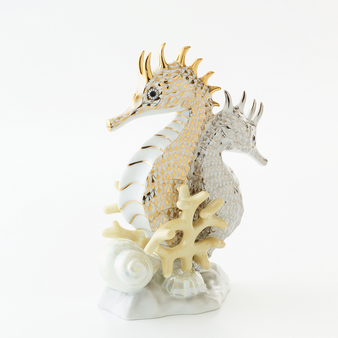 ワンダーパーク ゴールド＆プラチナ] タツノオトシゴペア