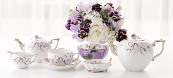 ヘレンドリボン・ライラック] オープンシュガー