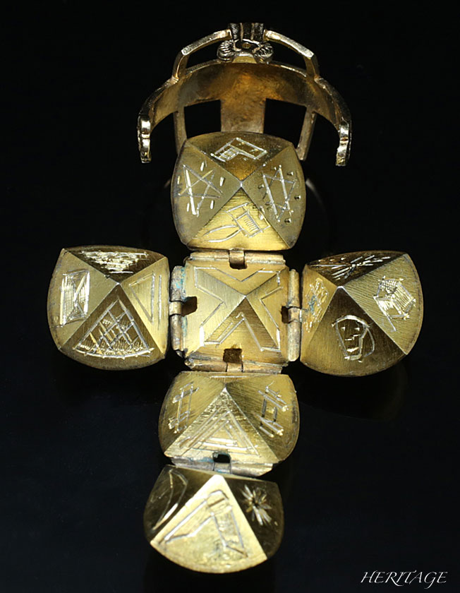 フリーメイソンの十字架｜アンティークジュエリー