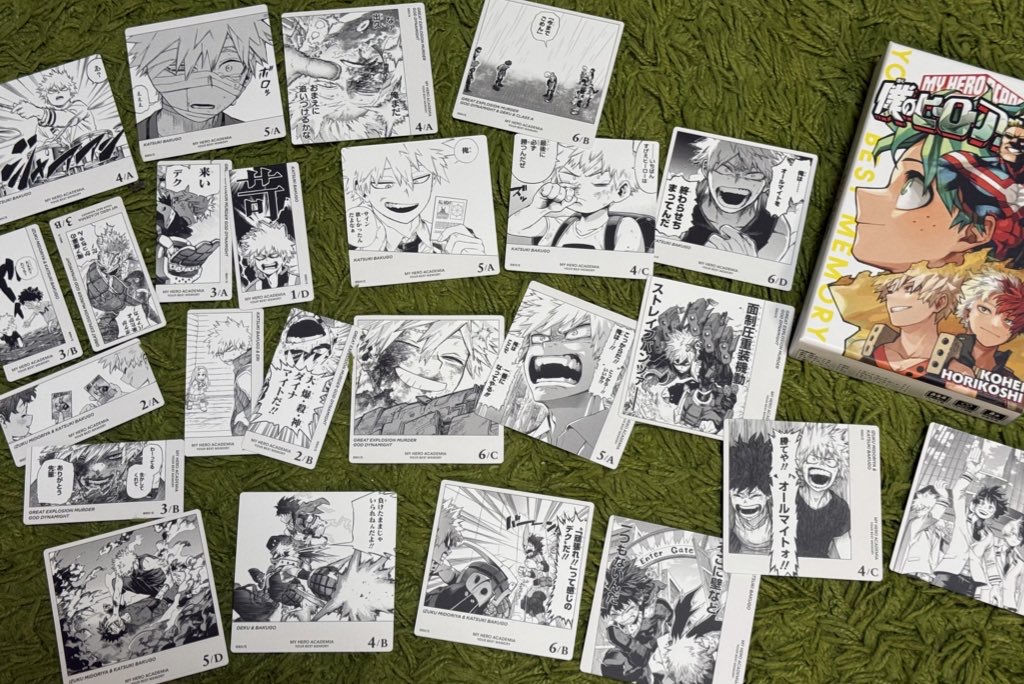 僕のヒーローアカデミア ボードゲーム 爆豪勝己 轟燈矢 荼毘 僕の