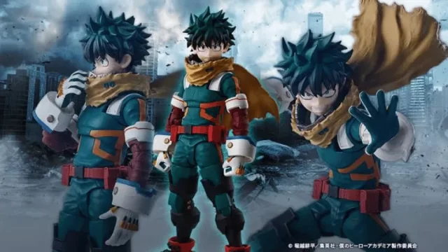 S.H.Figuartsにヒロアカが初登場！最終決戦仕様の緑谷出久、爆豪勝己の