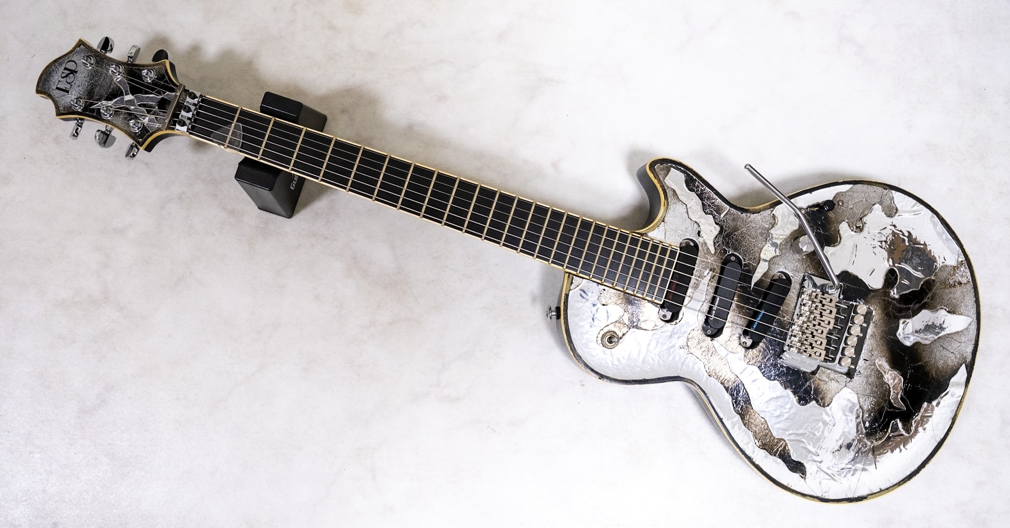 ギター紹介 ESP ECLIPSE S-1 BRILLIANT-MIXEDMEDIA- | へたれマカー日記