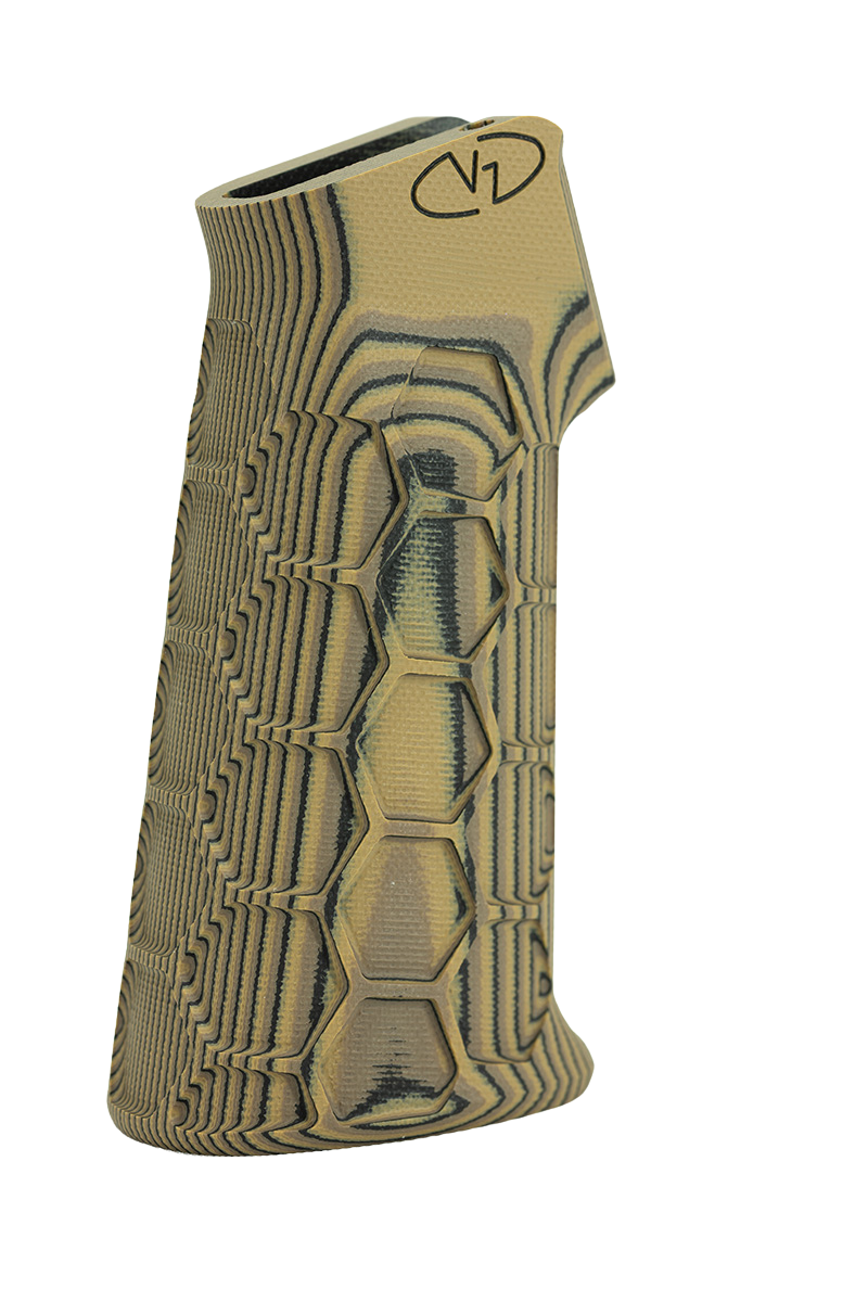 HEXMAG x VZ Custom Grip - Hyena Brown - HEXMAG.COM