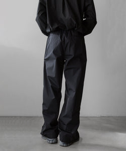 stein / シュタイン】NYLON TAFTA TRACK EASY TROUSERS - BLACK | 公式