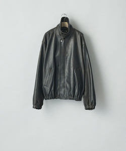 ssstein / シュタイン】LEATHER ZIP SHORT JACKET - DARK BROWN | 公式