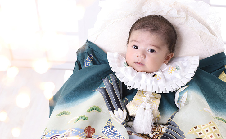 お宮参りの着物】男の子の着物の選び方