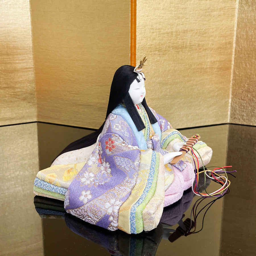 木目込｜真多呂作 彩美雛｜45cm｜ 有名作家 古今人形｜今どきの
