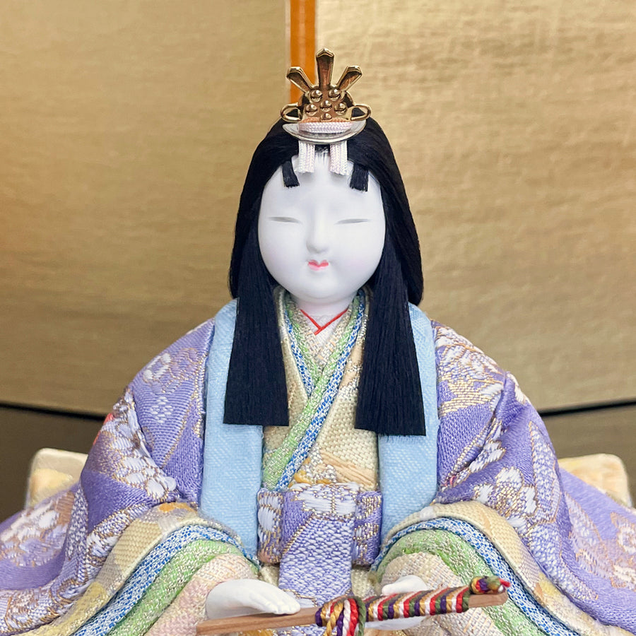 木目込｜真多呂作 彩美雛｜45cm｜ 有名作家 古今人形｜今どきの