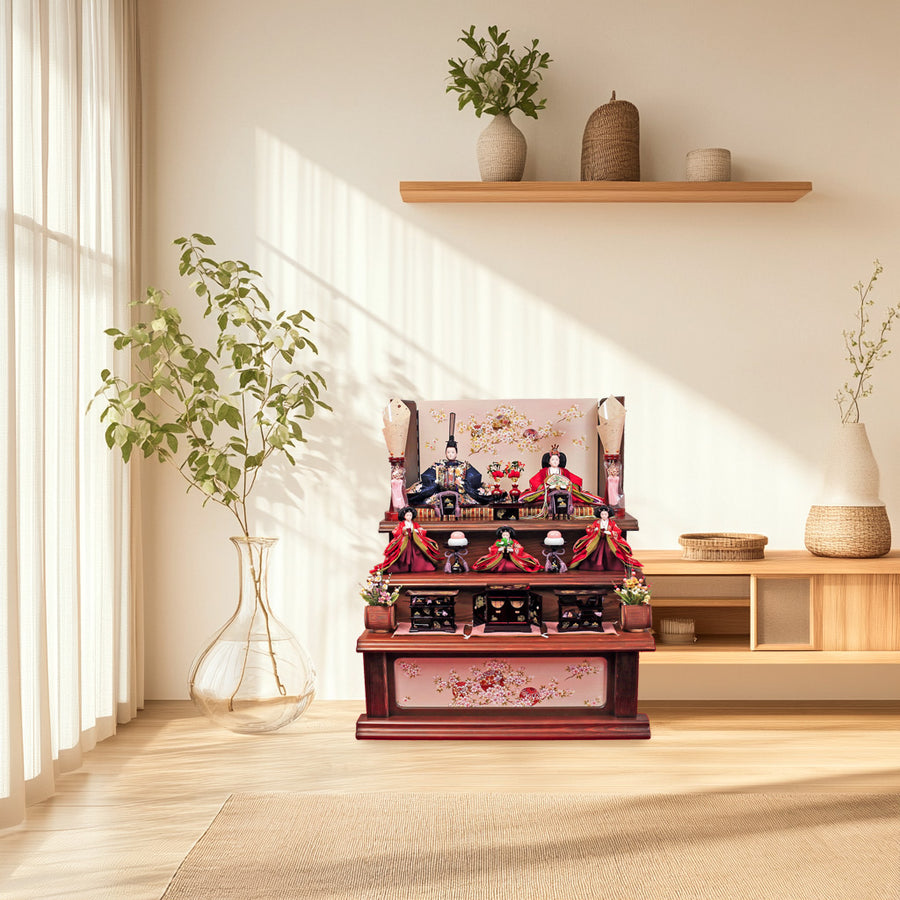 豪華で訪問者さんにも褒められるお値段の高い雛人形 【千花奈雛