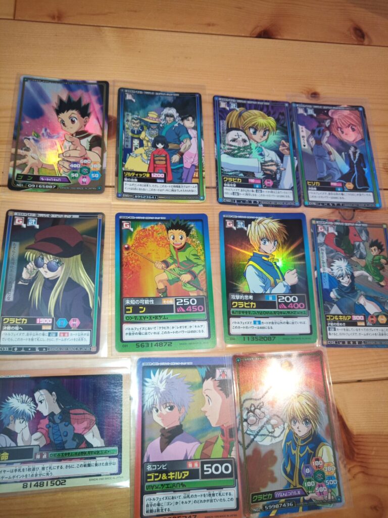 ハイパーバトルカードダス紹介】HUNTER×HUNTERカードトレカと休載情報