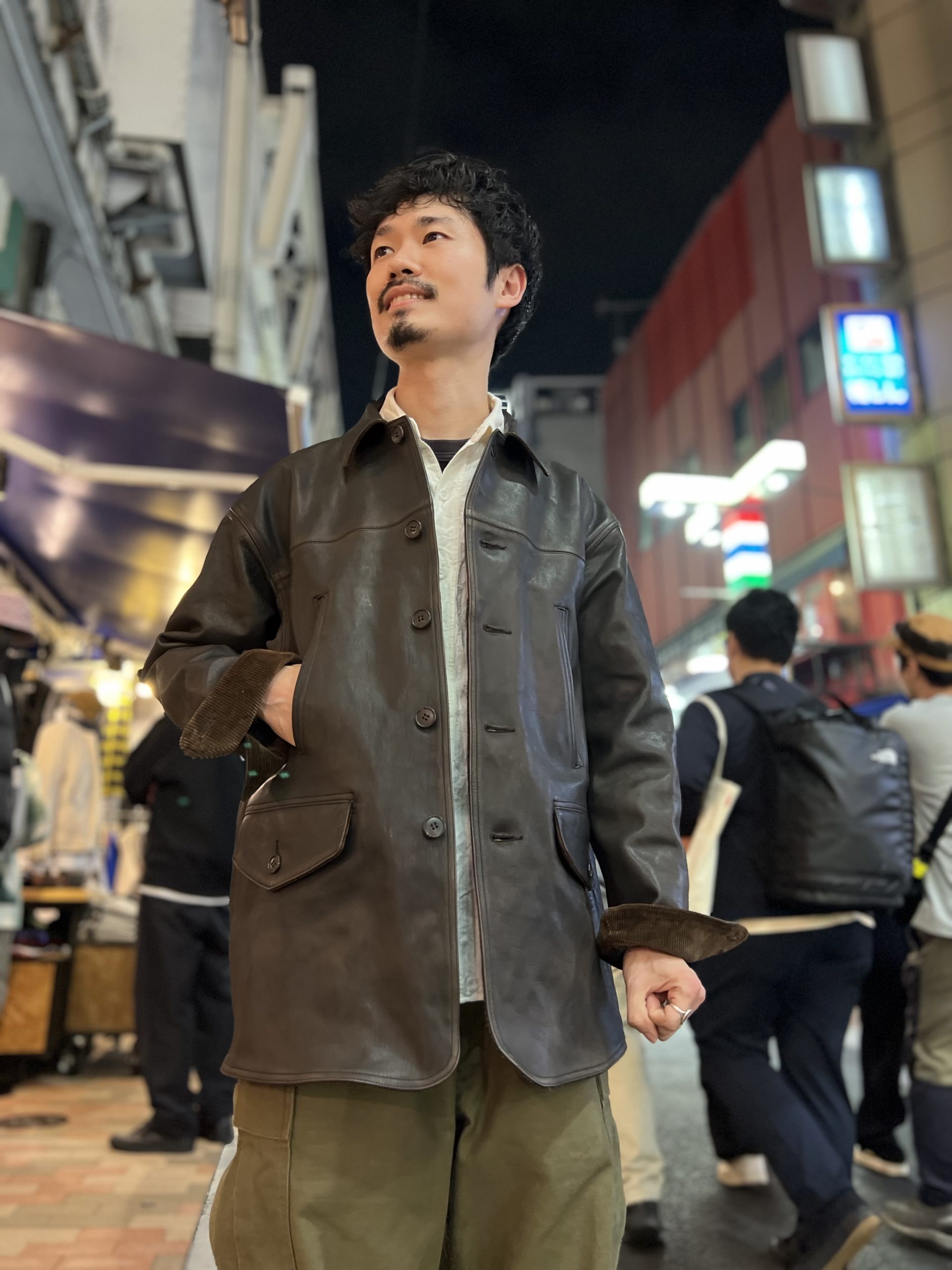 OLDJOEのレザーコート！ | HINOYA Official Site