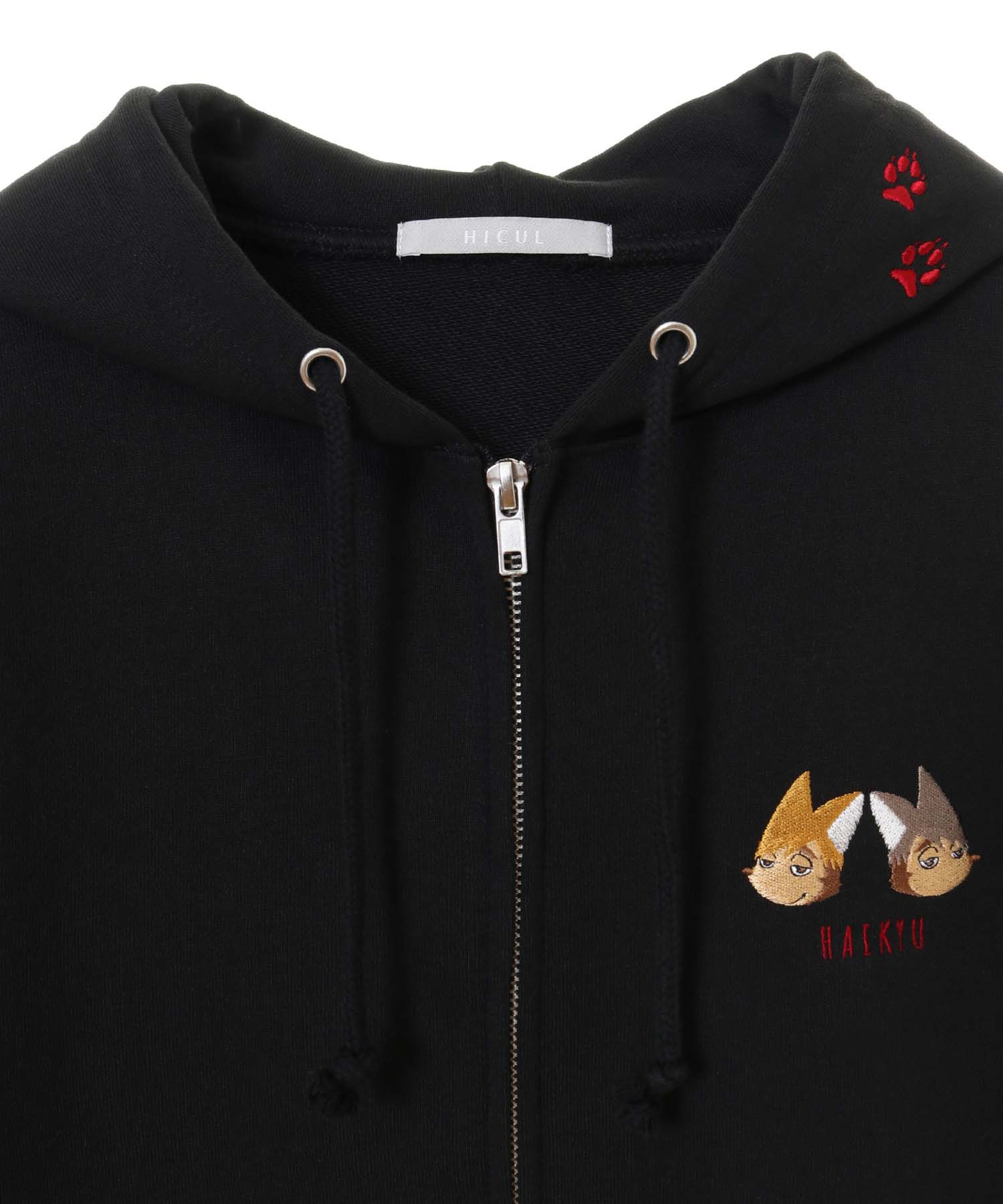 ハイキュー!!_オリジナルグラフィックZIPパーカー_侑キツネ・治キツネ