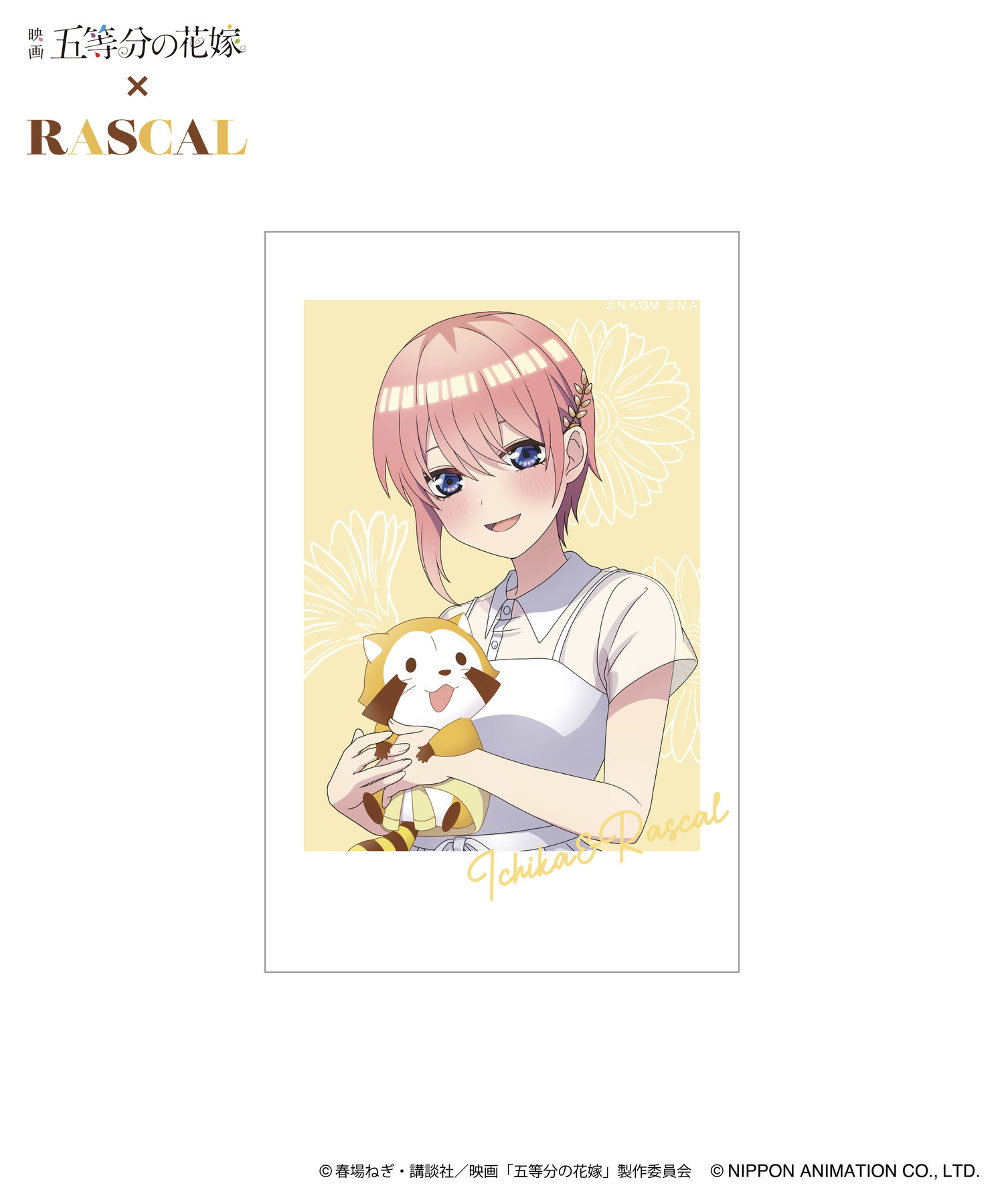 映画「五等分の花嫁」×ラスカル_HICUL（ハイカル）新規描きおろし_