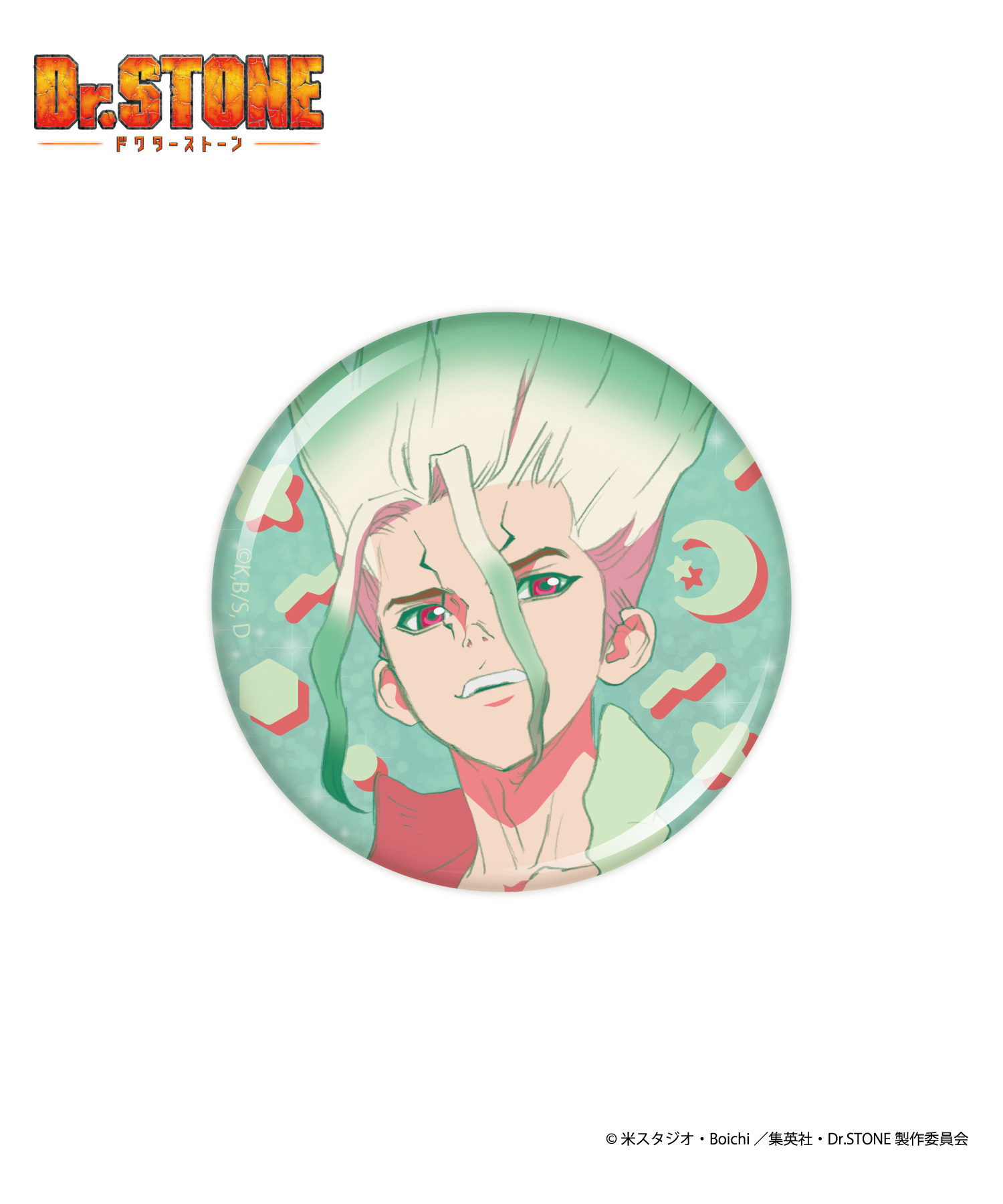 TVアニメ『Dr.STONE』ランダムグリッター缶バッジ｜HICUL ONLINE STORE
