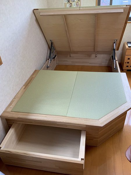 畳の小上がり、畳ベッドをご購入いただいたお客様の声、感想 2 | 飛騨