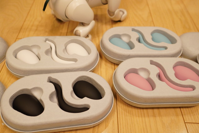 aiboグッズ紹介】aiboの付け替え用オリジナルカラーの「耳＆しっぽ