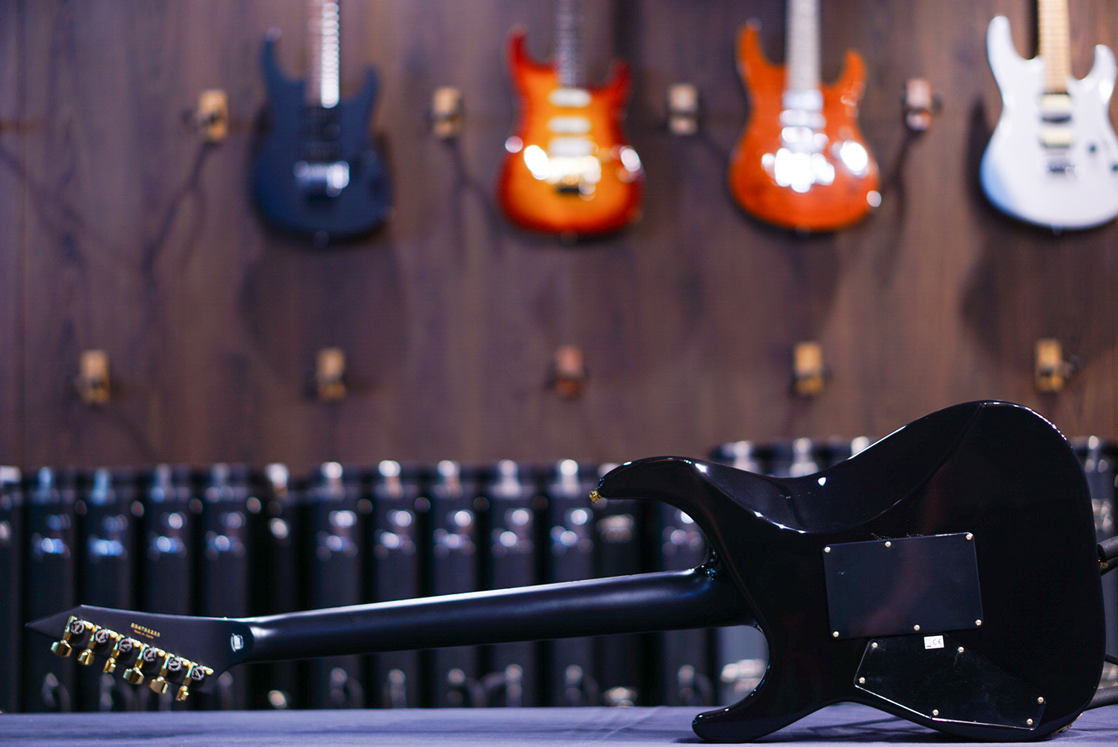 ESP E-II M-II/QM/Black Natural Burst ES4751233