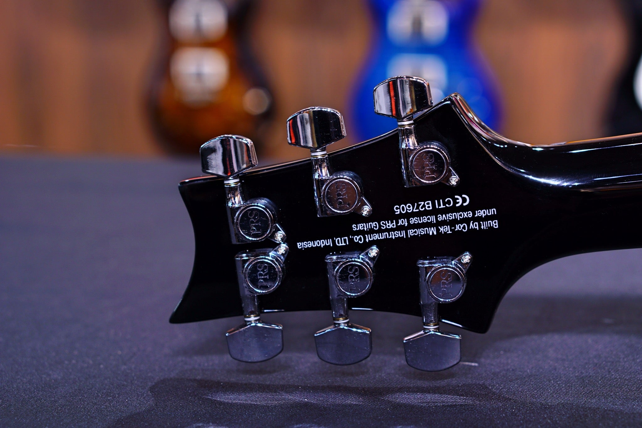 PRS SE Lefty Custom 24 Fire Red