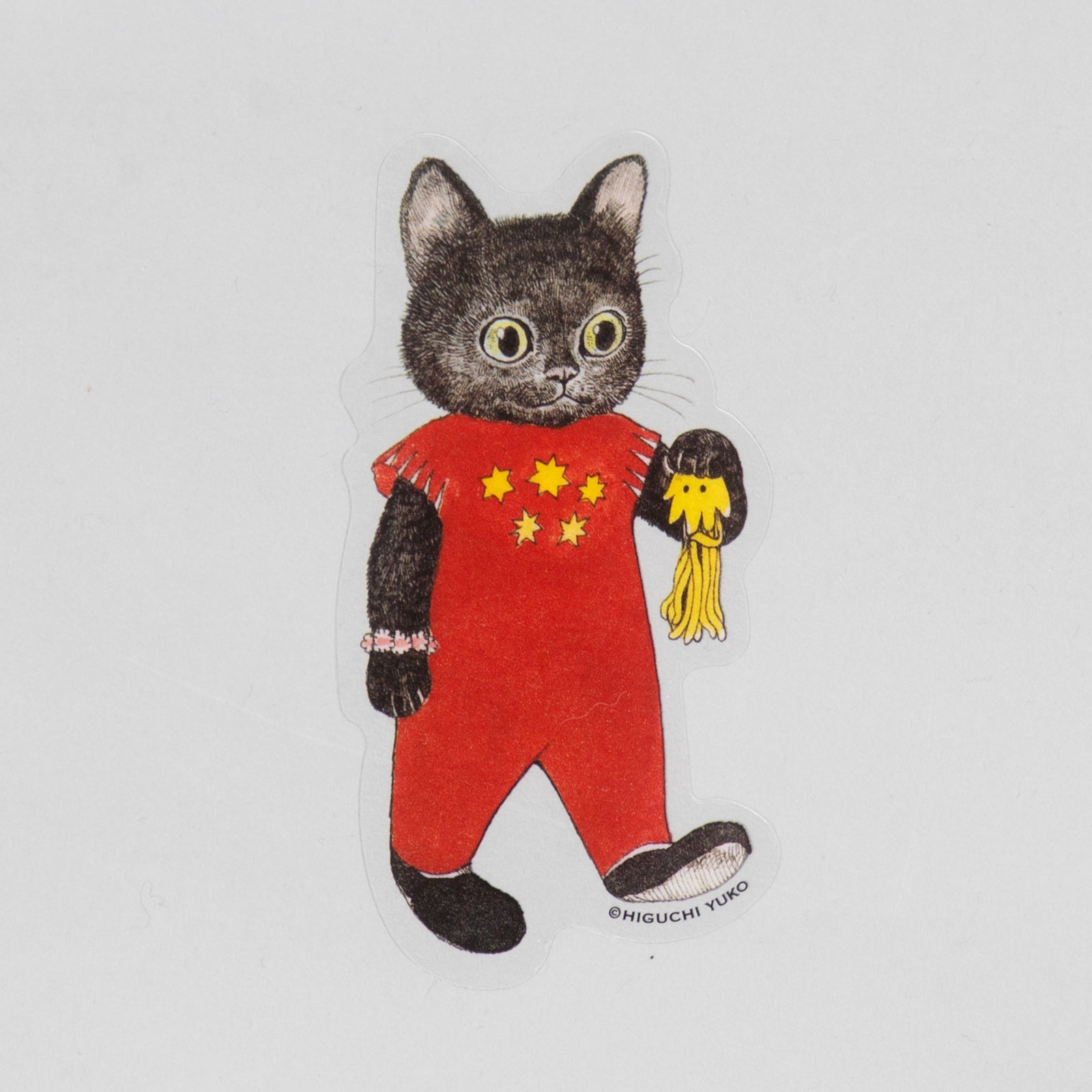 ステッカー つかまったオカヒトデ – ボリス雑貨店