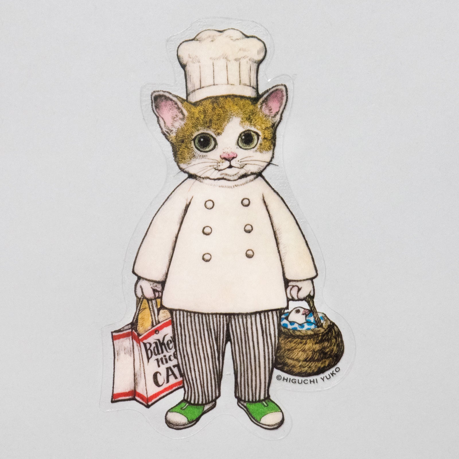 ステッカー Bakery nice cats – ボリス雑貨店