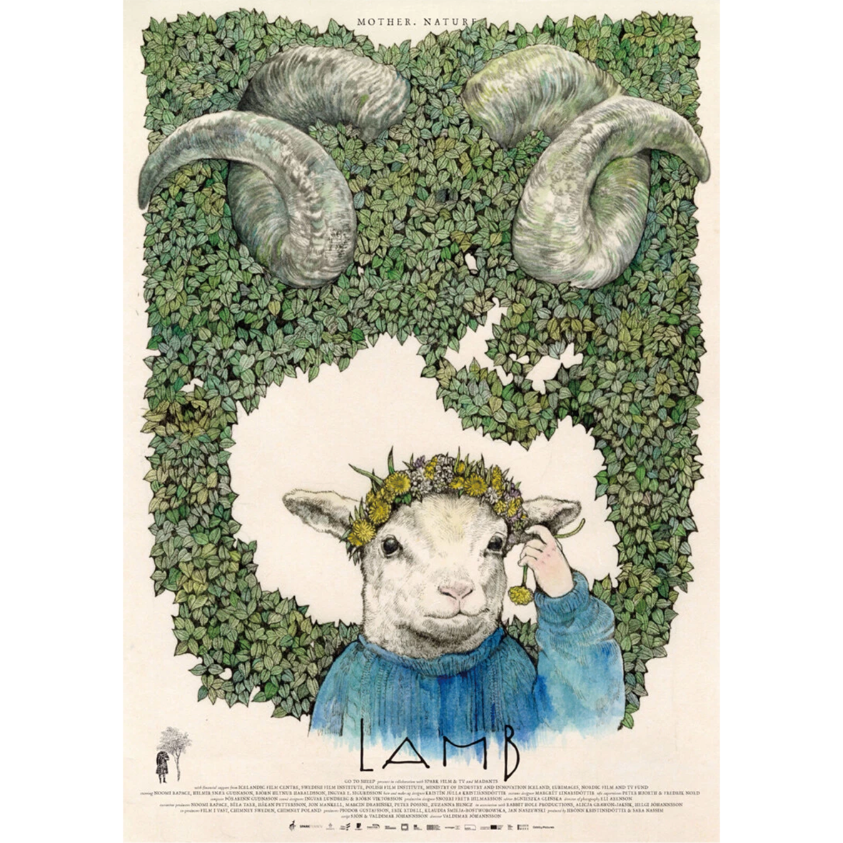 映画『LAMB ラム』ポスター ｜ヒグチユウコ Higuchi Yuko Official Website