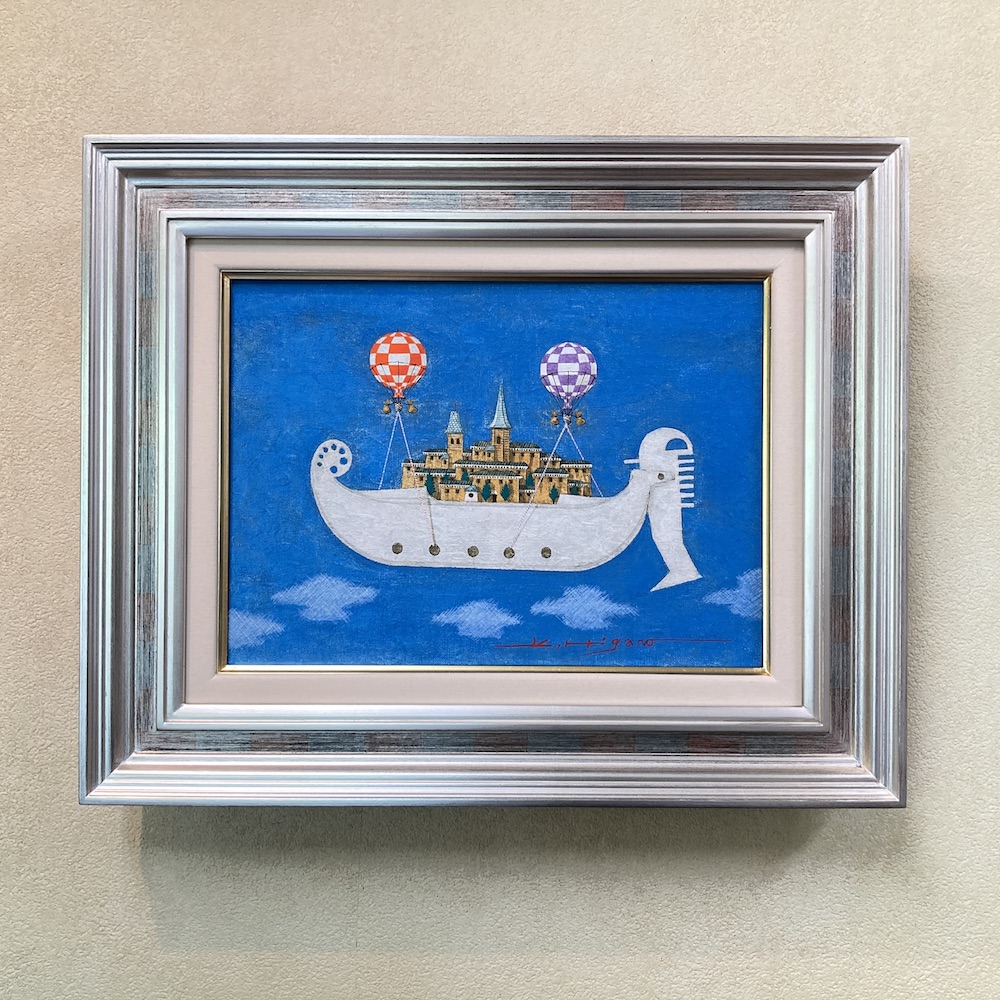 BLUE」テンペラ画作品のごあんない