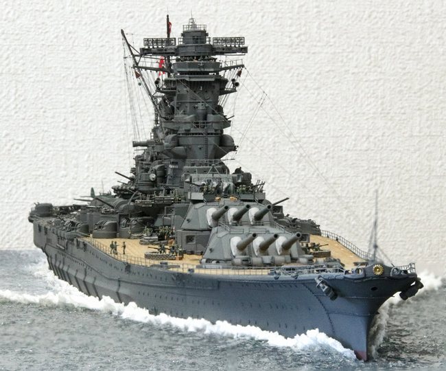 1/350戦艦「大和」艦スぺ過去作例の改修（2024年） – 艦船模型製作代行