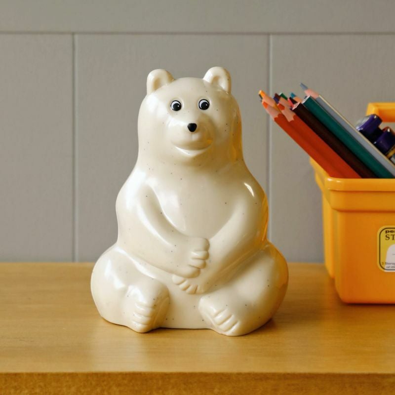 HIGHTIDE ハイタイド | ポーラーベアーマネーボックス 白くま貯金箱