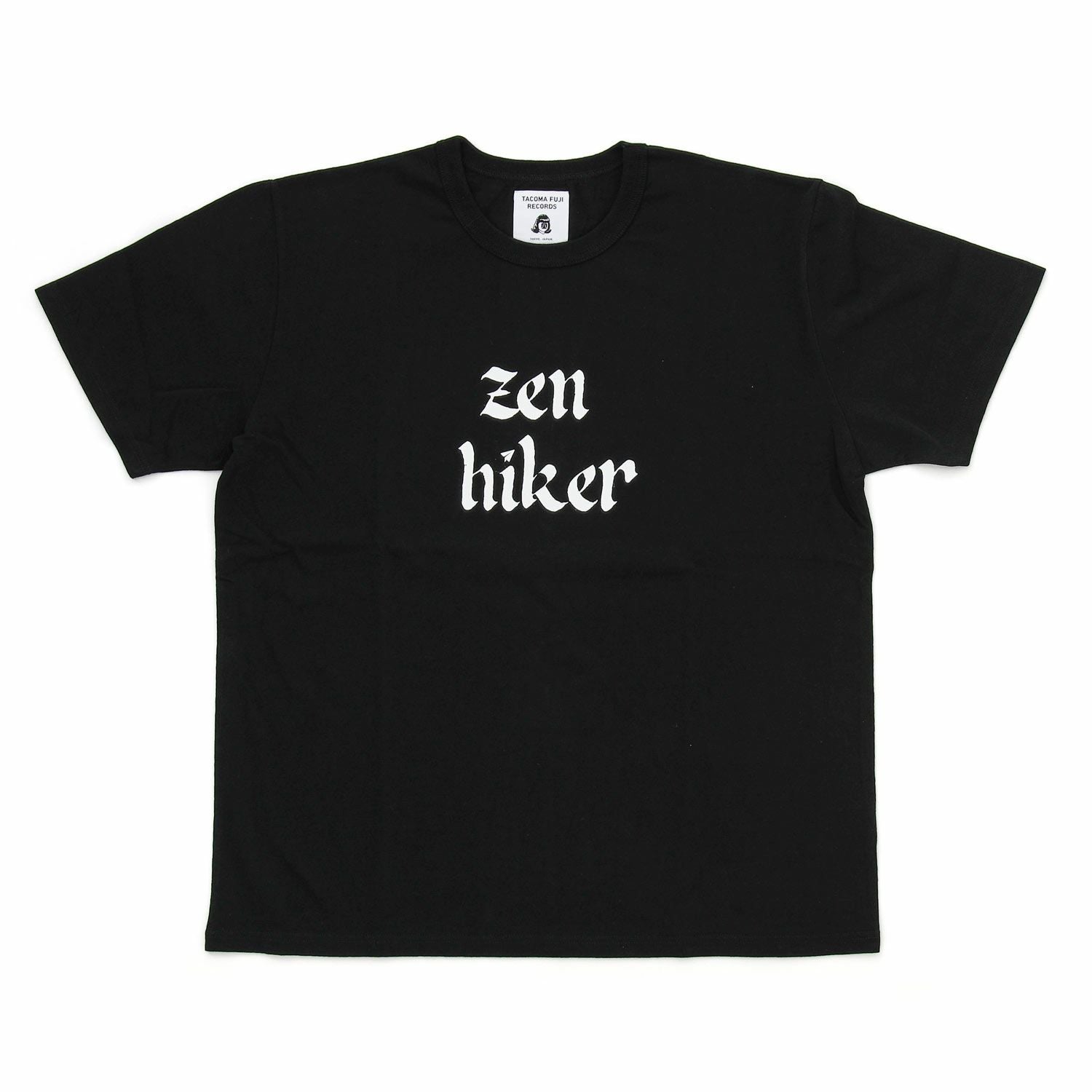 PAPERSKY ペーパースカイ×タコマフジレコード | Zen Hiker Tee - Black