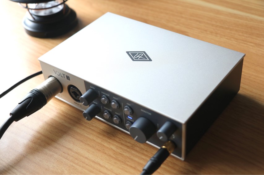 Universal Audio Volt 2をレビュー。ビンテージマイク・プリアンプ